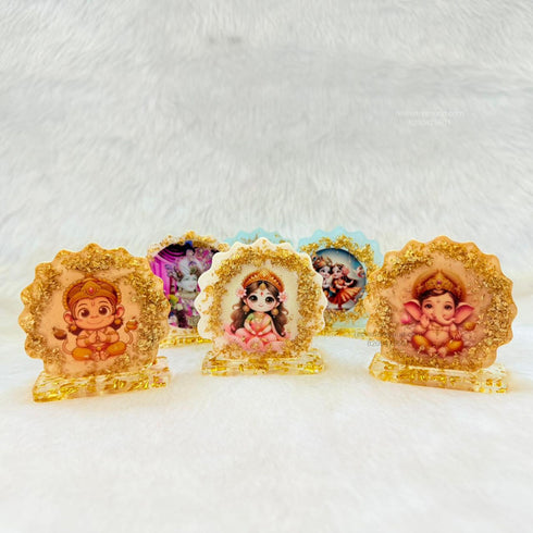 Resin Agate Frame Stand Kit-A
